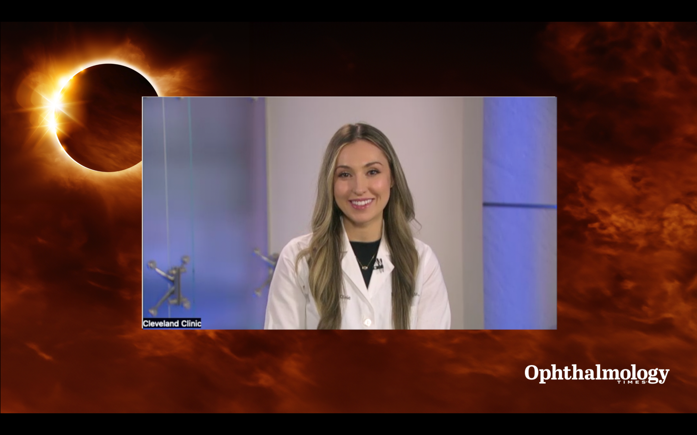Cleveland Clinic ophthalmologist, Nicole Bajic, MD, shares insights from the path of totality