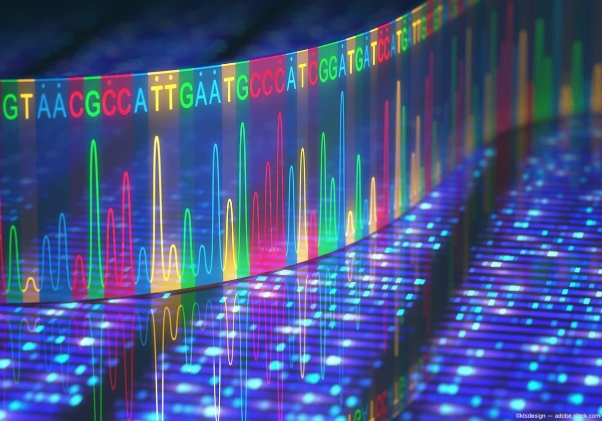 DNA and genetics code Image credit: AdobeStock/ktsdesign