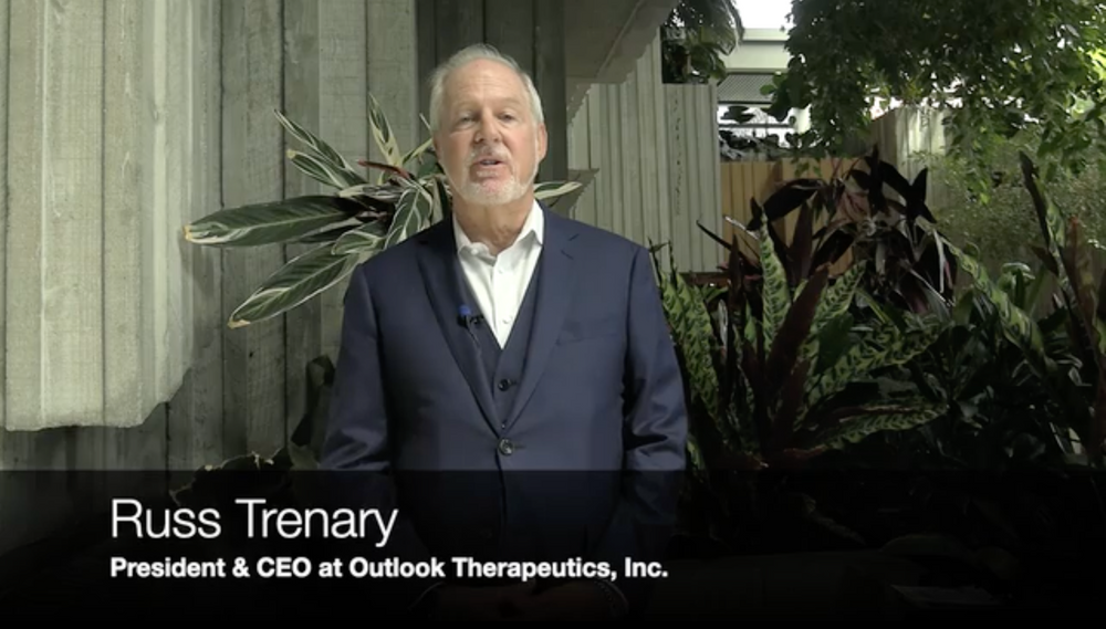 ASRS 2023: Russ Trenary, President and CEO at Outlook Therapeutics, shares update on work toward FDA approval for Bevacizumab