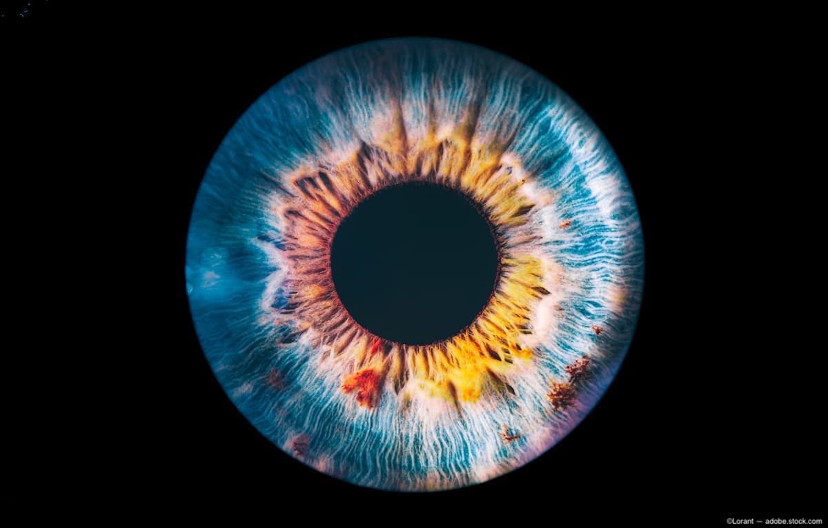 blue iris on black background (Image credit: AdobeStock/Lorant)