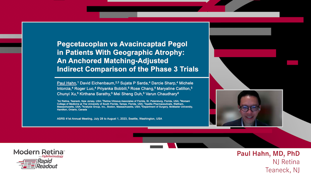 Pegcetacoplan vs Avacincaptad Pegol in Patients With Geographic Atrophy