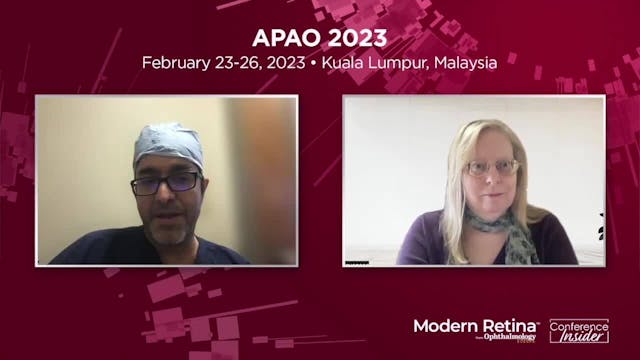 APAO 2023: Use of subthreshold laser for DME