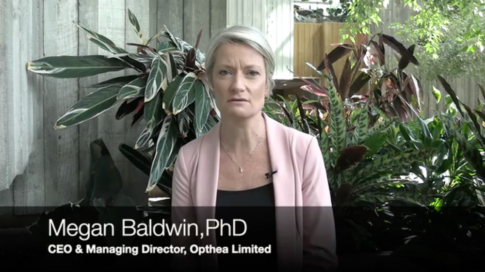 ASRS 2023: Megan Baldwin, CEO of Opthea Limited shares updates on sozinibercept