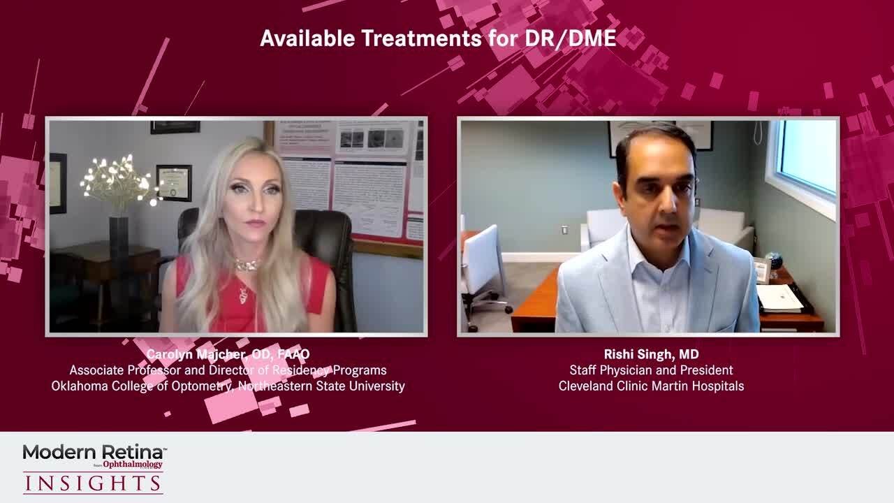 Available Treatments for DR/DME