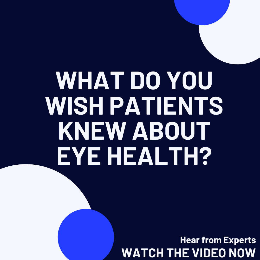 Eye health: What should patients know?