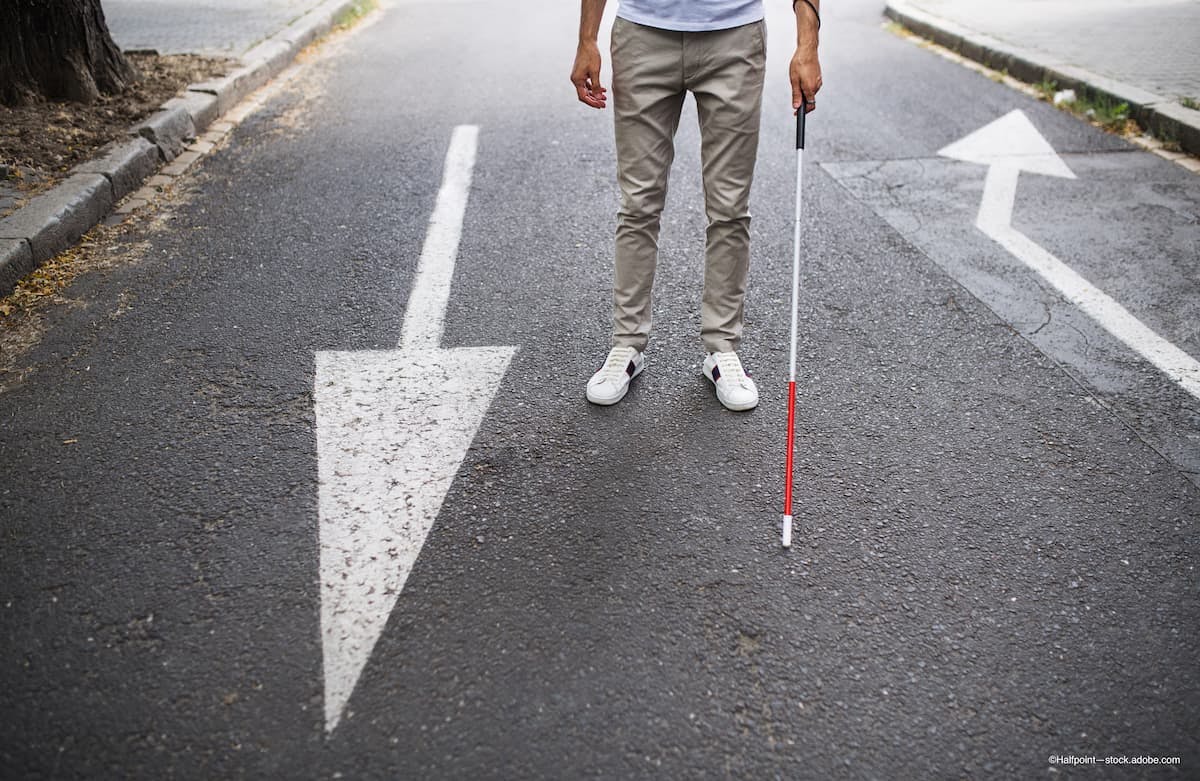 Robotic white cane guides users to destinations, helps avoid obstacles